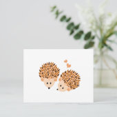 Igel Postkarte (Stehend Vorderseite)