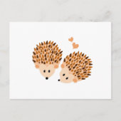 Igel Postkarte (Vorderseite)