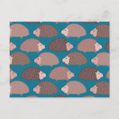 Igel Postkarte (Vorderseite)