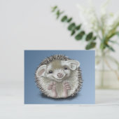 Igel Postkarte (Stehend Vorderseite)