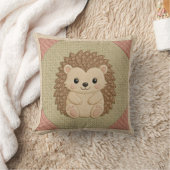 Igel-Quilt Kissen (Decke)
