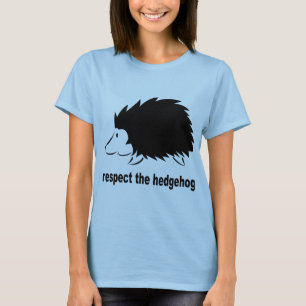 Igel - Respektiere den Igel T-Shirt