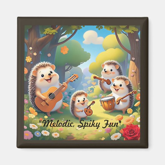 "Igel Rhythm Crew" Magnet (Vorne)