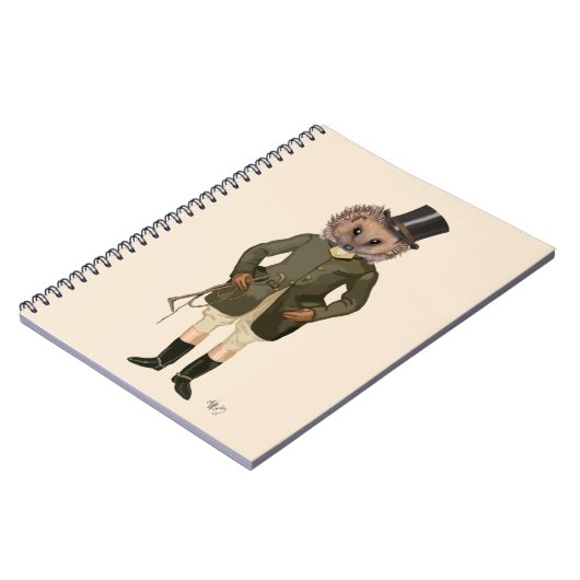 Igel Rider 2 Notizblock (Linke Seite)