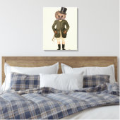 Igel Rider Full Leinwanddruck (Insitu (Schlafzimmer))