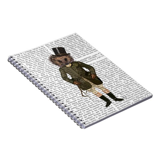 Igel Rider Full Notizblock (Rechte Seite)