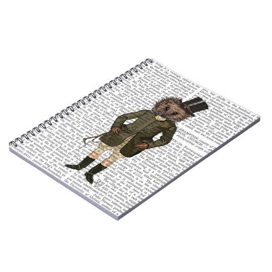 Igel Rider Full Notizblock (Linke Seite)