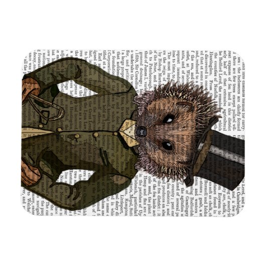 Igel Rider Portrait Magnet (Horizontal)