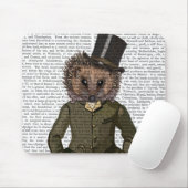 Igel Rider Portrait Mousepad (Mit Mouse)