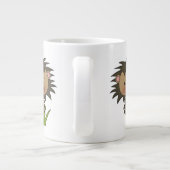 Igel riecht die Blume Jumbo-Tasse (Rückseite)
