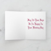 Igel Ruby Wedding Card Karte (Innenseite)