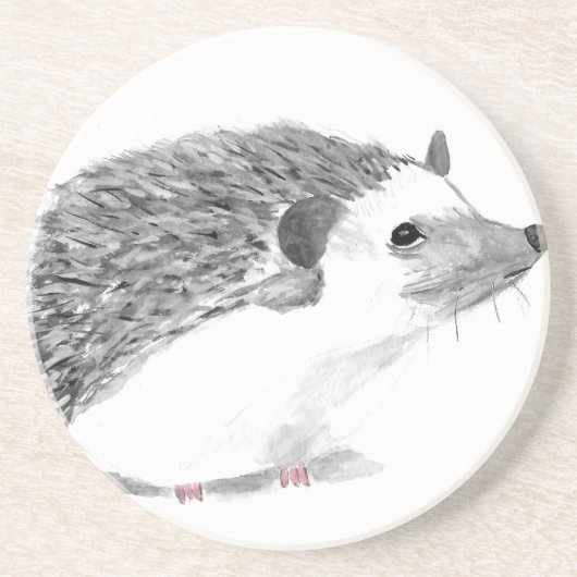 Igel Sandstein Untersetzer (Vorne)