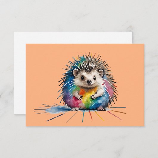 Igel Save The Date (Vorne/Hinten)