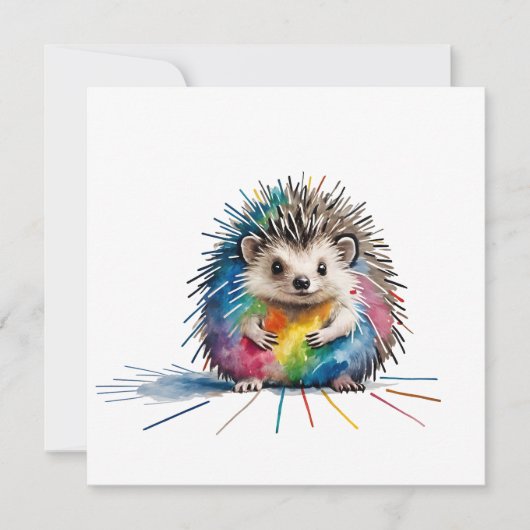 Igel Save The Date (Vorderseite)