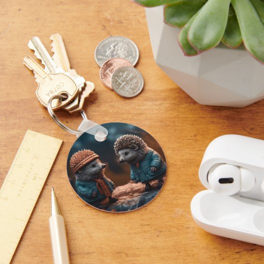 Igel Schlüsselanhänger (Schreibtisch)