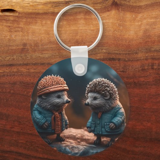 Igel Schlüsselanhänger (Vorderseite)