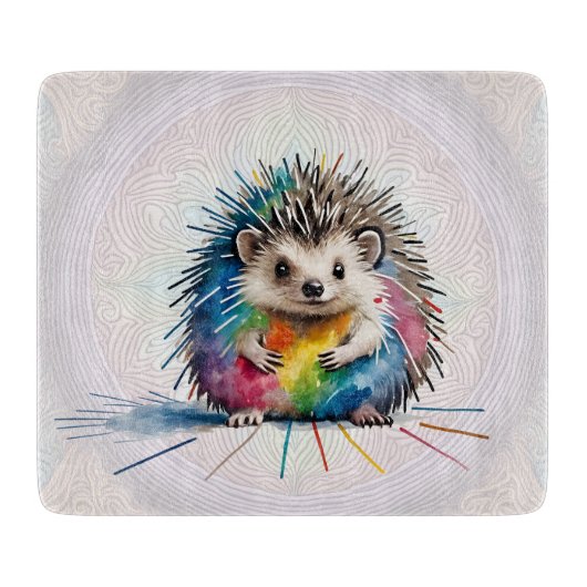 Igel Schneidebrett (Vorderseite)