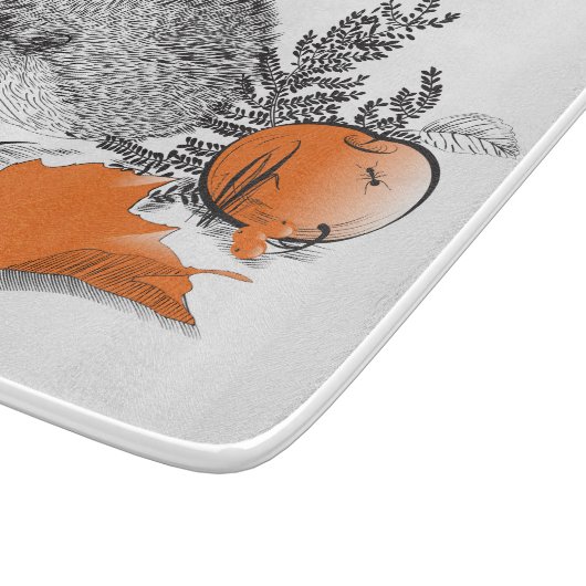 Igel Schneidebrett (Ecke)