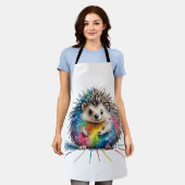 Igel Schürze (Getragen)