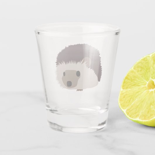 Igel - Schuss-Glas Schnapsglas (Rückseite)