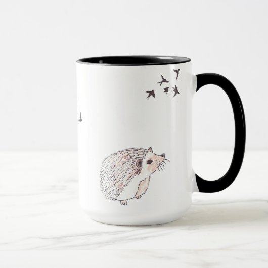 Igel sehnt sich Tasse (Rechts)