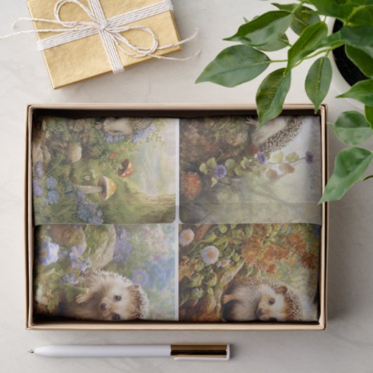 Igel Seidenpapier (Geschenk)