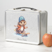 Igel Skateboard Metal Lunch Box (Beispiel)