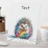 Igel Sockelschild (In Situ)