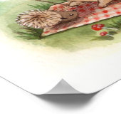 Igel Sommernachmittag Kunstdrucken Poster (Ecke)