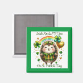 Igel St. Patrick's Day Magnet (Vorderseite/Rückseite)