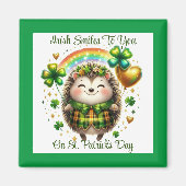 Igel St. Patrick's Day Magnet (Vorne)
