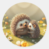 Igel Stickers (Vorderseite)