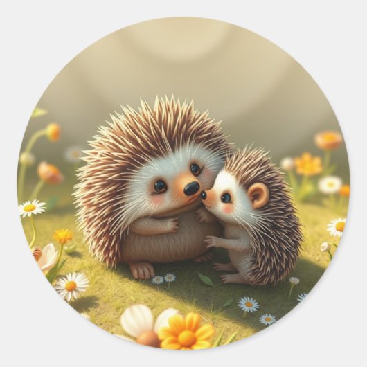 Igel Stickers (Vorderseite)