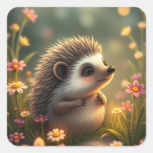 Igel Stickers (Vorderseite)