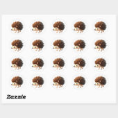 Igel Stickers (Blatt)
