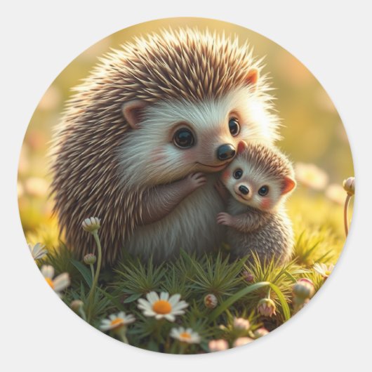 Igel Stickers (Vorderseite)