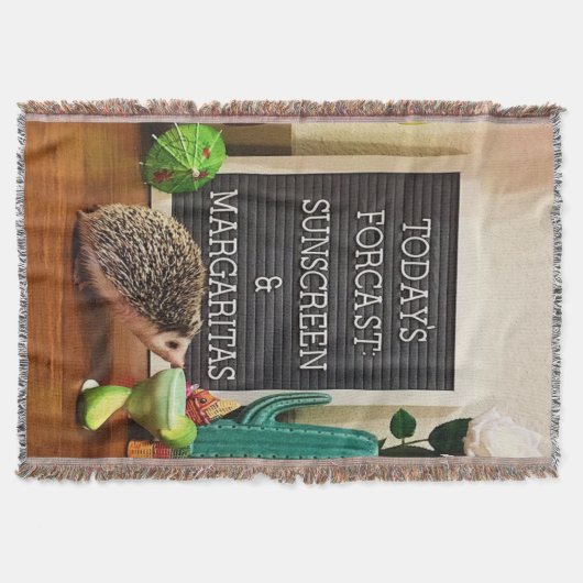 Igel Sunscreen und Margaritas Decke (Vorderseite)