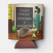 Igel Sunscreen und Margaritas Dosenkühler (Vorderseite)