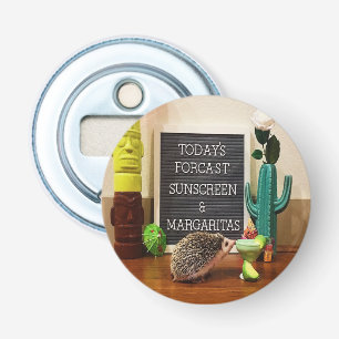 Igel Sunscreen und Margaritas Flaschenöffner