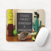 Igel Sunscreen und Margaritas Mousepad (Mit Mouse)