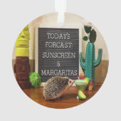 Igel Sunscreen und Margaritas Ornament (Rückseite)