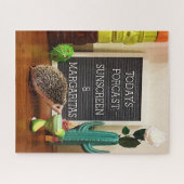 Igel Sunscreen und Margaritas Puzzle (Horizontal)