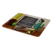 Igel Sunscreen und Margaritas Schneidebrett (Ecke)