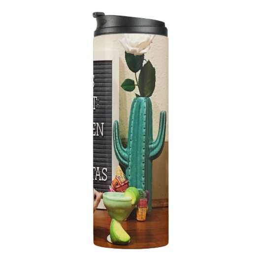 Igel Sunscreen und Margaritas Thermosbecher (Nach rechts gedreht)