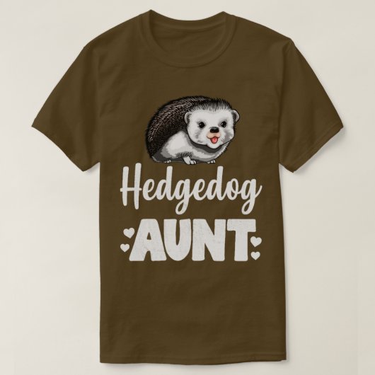 Igel Tante Funny Igel Spaß 1 T-Shirt (Design vorne)