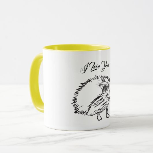Igel Tasse (Vorderseite Links)