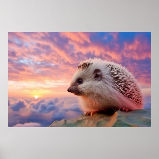 Igel Tierart Majestic Wild Poster (Vorne)