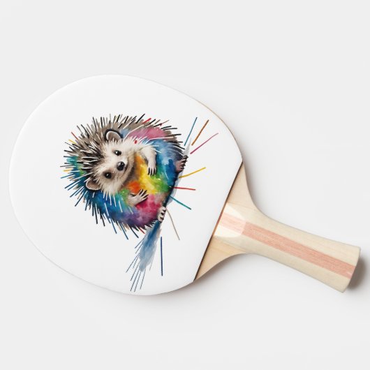 Igel Tischtennis Schläger (Seitenansicht)