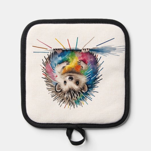 Igel Topflappen (Vorderseite)
