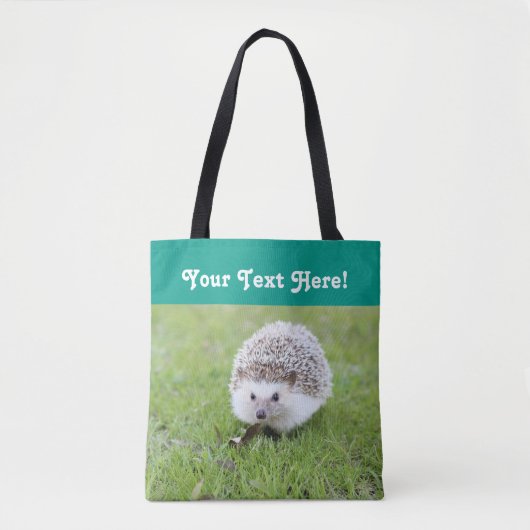Igel Tote Bag Tasche (Vorderseite)